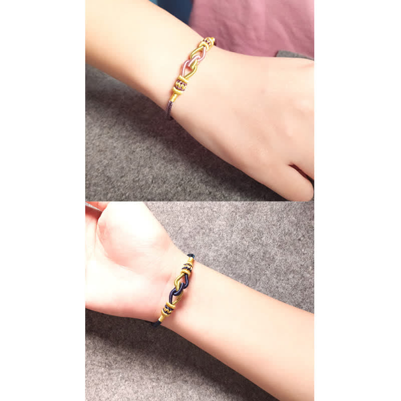 Nimara Ritual Handmade Knotting Faith Strength Braid String Bracelet