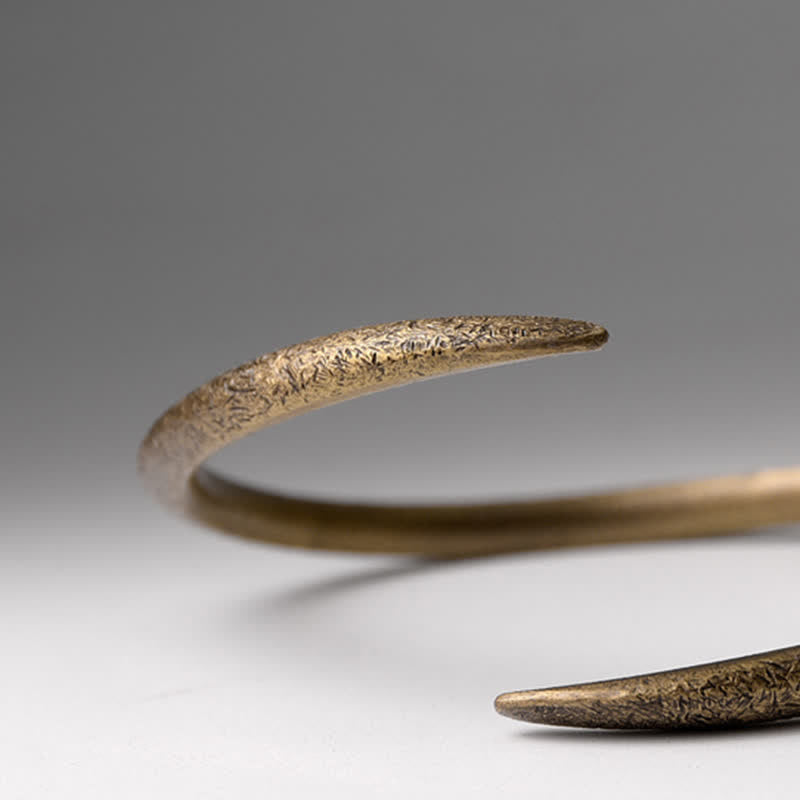 Nimara Ritual Simple Design Copper Luck Adjustable Cuff Bracelet