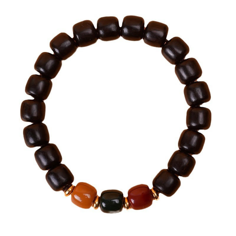 Nimara Ritual Ebony Wood Rosewood Peace Balance Bracelet