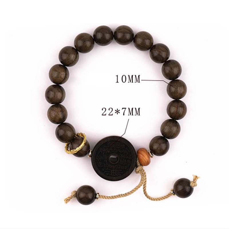 Nimara Ritual Ebony Wood Mountain Ghosts Spend Money Balance Bracelet