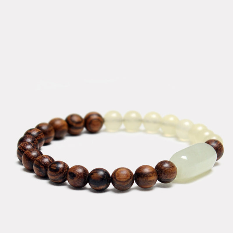 Nimara Ritual Jade Sandalwood Luck Abundance Bracelet