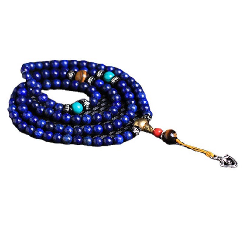 Nimara Ritual 108 Beads Lazurite Positive Bracelet Mala