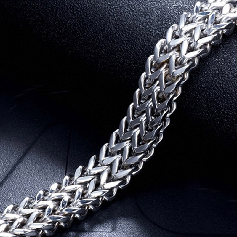 Nimara Ritual Fish Scale Magnetic Buckle Titanium Steel Balance Bracelet Bangle