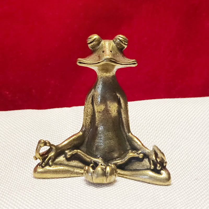 Nimara Ritual Mini Small Frog Turtle Koi Fish Snail Crab Copper Wealth Home Decoration