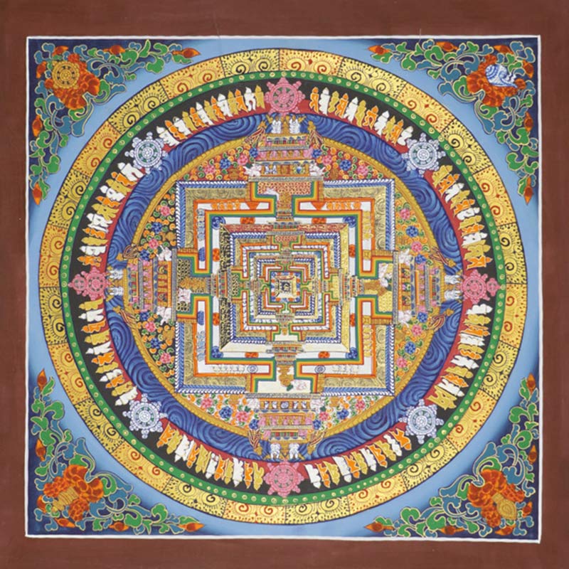 Nimara Ritual Tibetan Thangka Painting Blessing Handmade Decoration