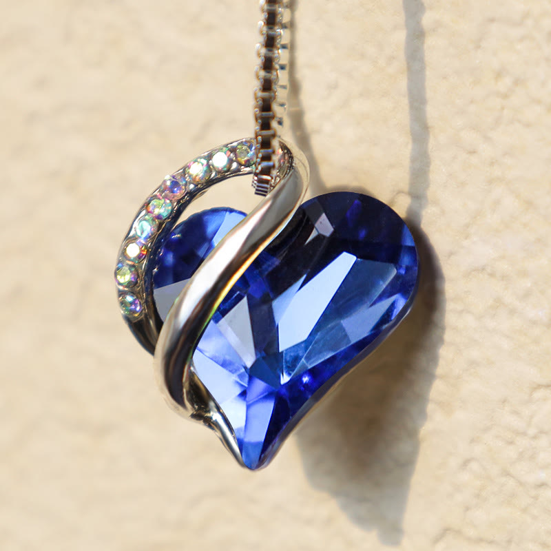 Nimara Ritual Love Heart Birthstone Healing Energy Necklace Pendant