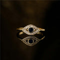 Nimara Ritual Evil Eye Protection Blessing Copper Ring