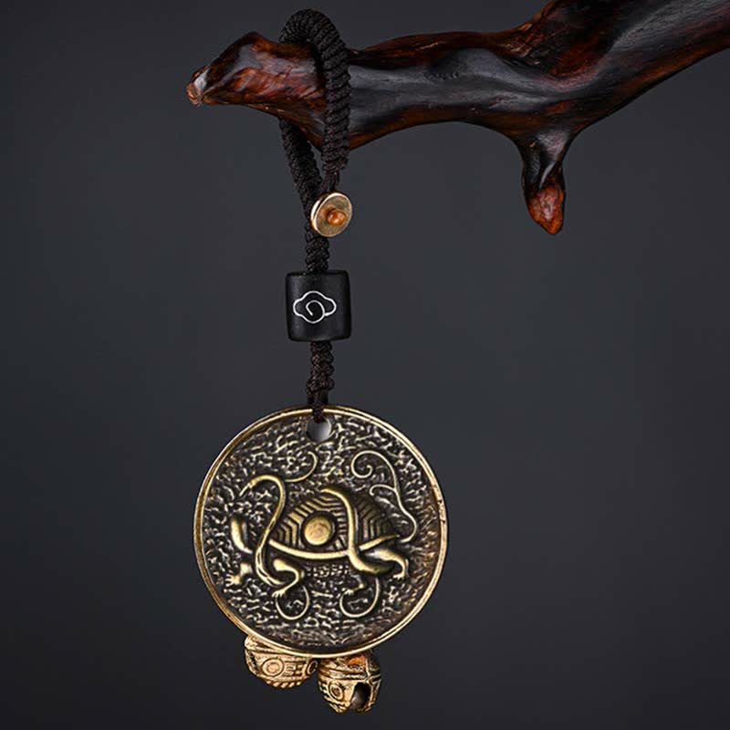 Nimara Ritual Four Symbols Azure Dragon White Tiger Vermilion Bird Black Tortoise Key Chain