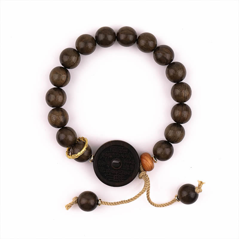 Nimara Ritual Ebony Wood Mountain Ghosts Spend Money Balance Bracelet
