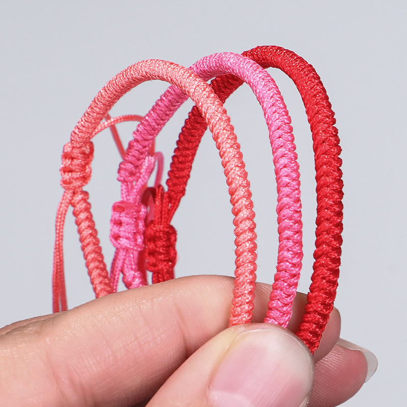 Nimara Ritual Tibetan 3Pcs King Kong Knot Protection Braided Bracelet