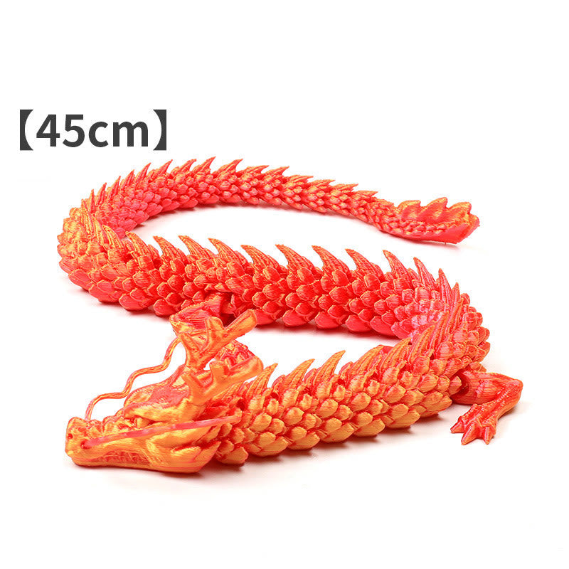 Nimara Ritual Feng Shui Dragon Luminous 3D Printed Dragon Luck Success Home Decoration