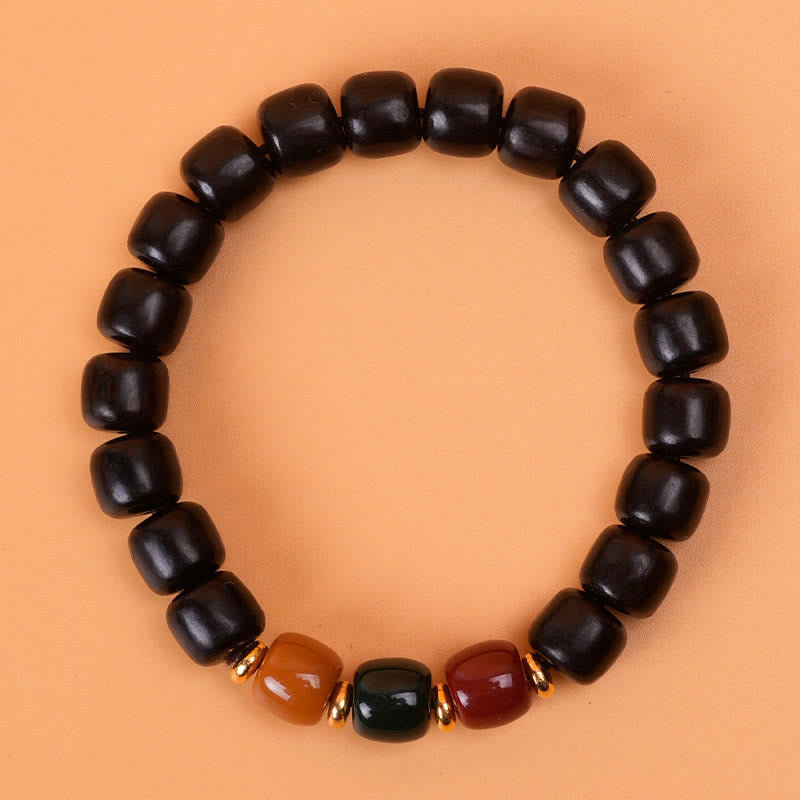 Nimara Ritual Ebony Wood Rosewood Peace Balance Bracelet