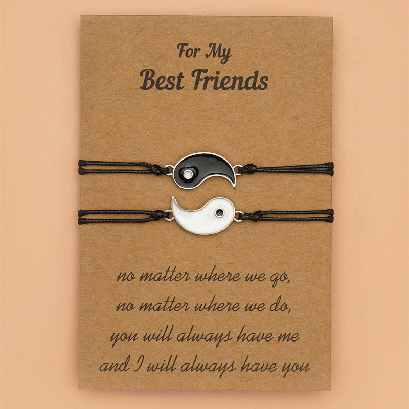 Everlasting Friendship Love Couple Balance Bracelet