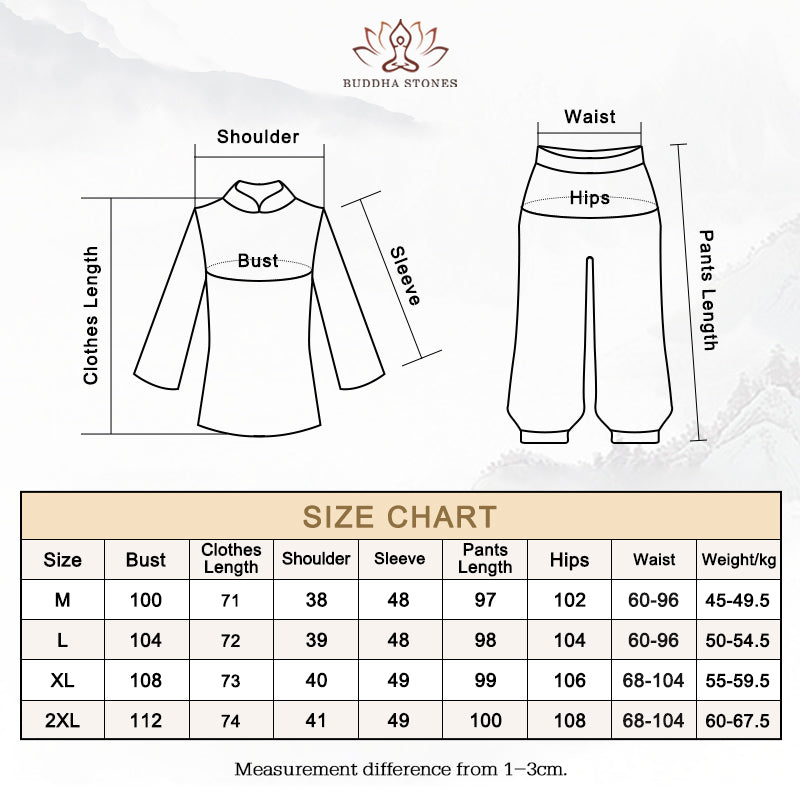 Nimara Ritual Yoga Cotton Linen Clothing Uniform Meditation Zen Practice Women's Set