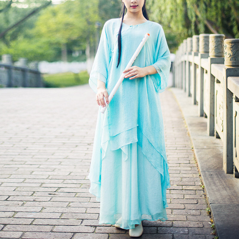 Nimara Ritual 3Pcs Yoga Chiffon Clothing Uniform Meditation Zen Practice Women's Set