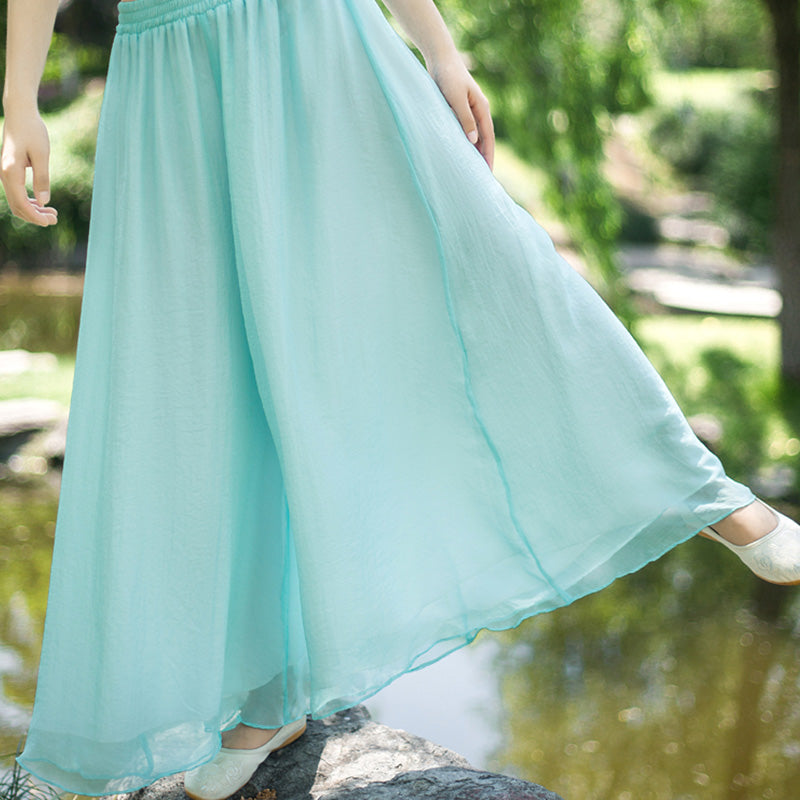 Nimara Ritual 3Pcs Yoga Chiffon Clothing Uniform Meditation Zen Practice Women's Set
