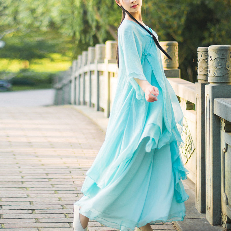 Nimara Ritual 3Pcs Yoga Chiffon Clothing Uniform Meditation Zen Practice Women's Set