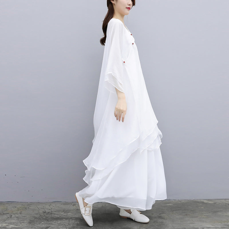 Nimara Ritual 3Pcs Yoga Chiffon Clothing Uniform Meditation Zen Practice Women's Set