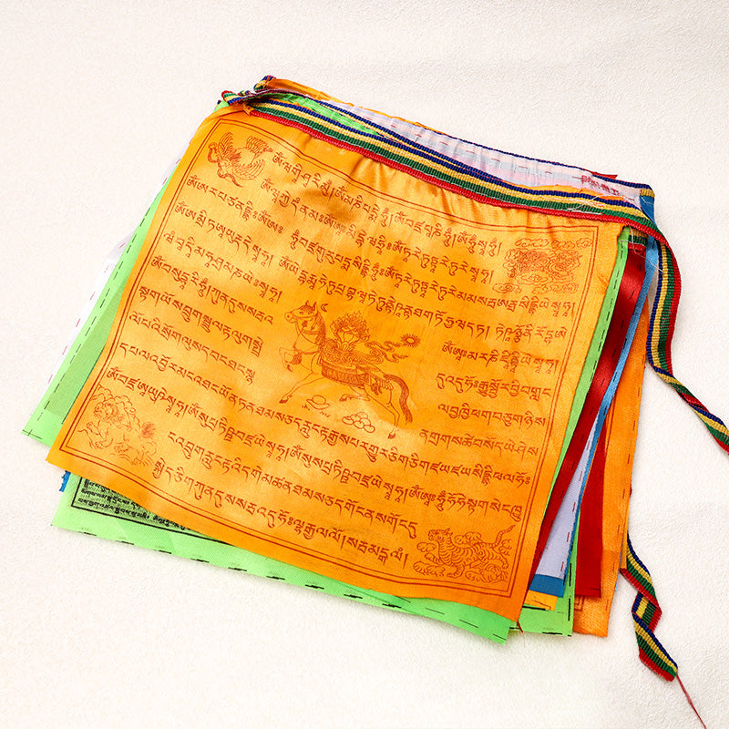 Nimara Ritual Outdoor Long-lasting Windhorse 20 Pcs Prayer Flag