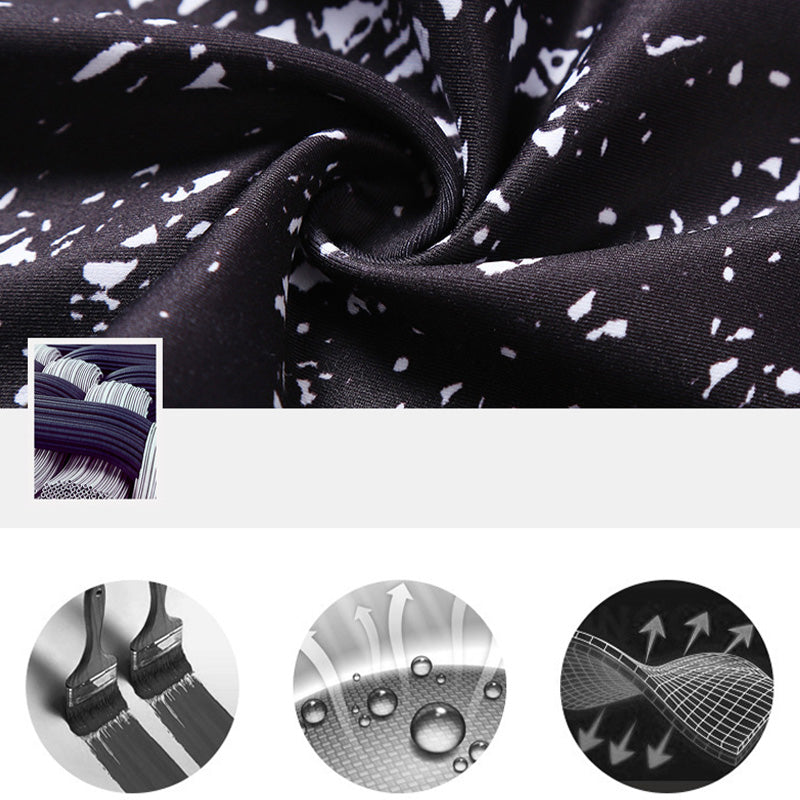 Nimara Ritual Lines Weeds Sakura Flowers Black Tree Print Pants Sports Fitness Yoga Leggings Women's Yoga Pants