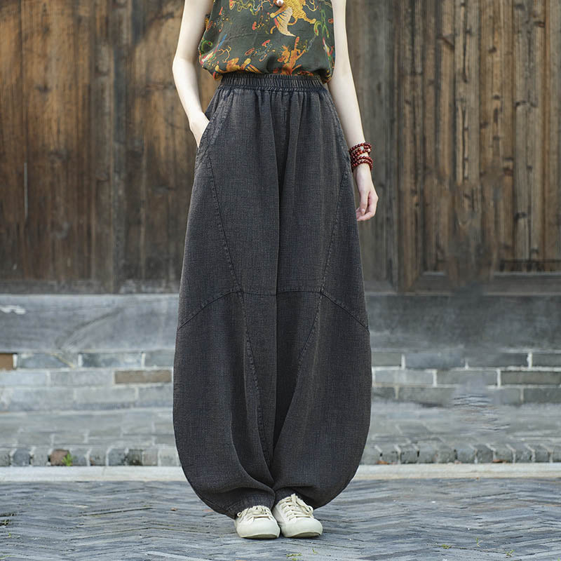 Nimara Ritual Pants Harem Trousers Loose Zen Yoga Tai Chi Women's Pants
