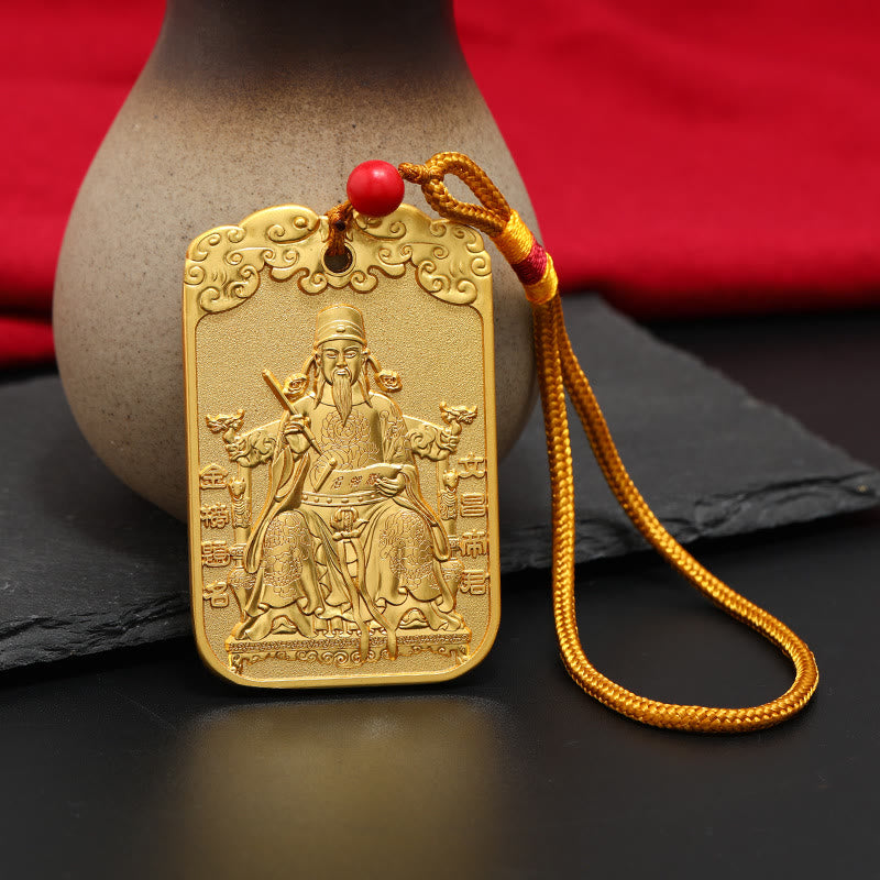 Nimara Ritual Feng Shui Auspicious Star Wenchang Pen Pagoda Koi Fish Car Hanging Decoration