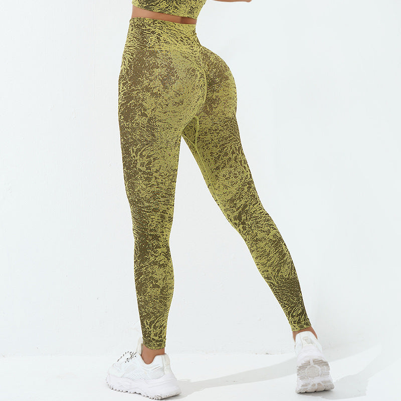 Nimara Ritual Seamless Fitness Crop Tank Top High Waist Leggings Pants Sports Gym Yoga Outfits