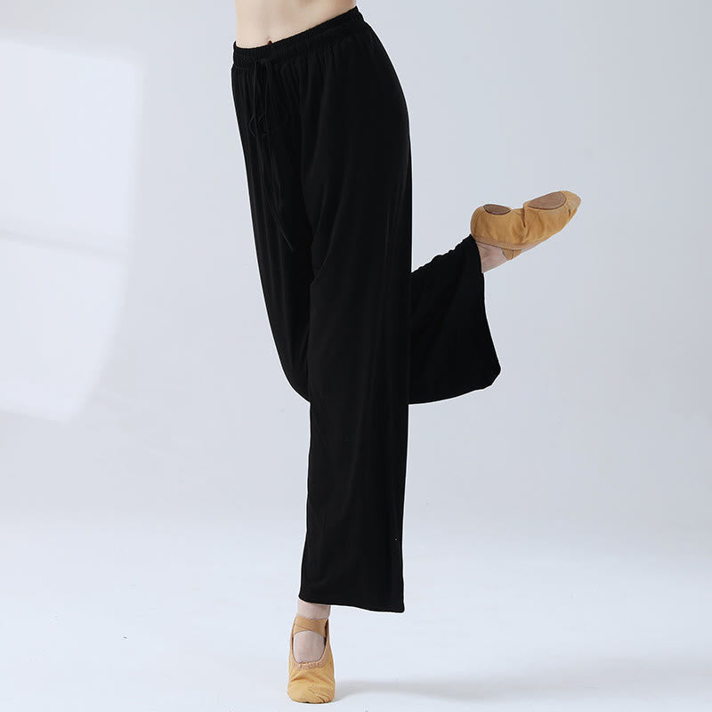Nimara Ritual Loose Modal Drawstring Wide Leg Pants For Yoga Dance