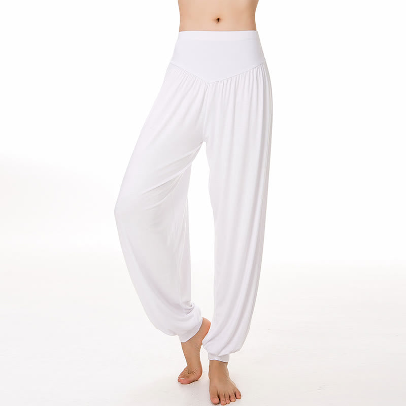 Nimara Ritual Solid Color Yoga Dance Long Harem Pants