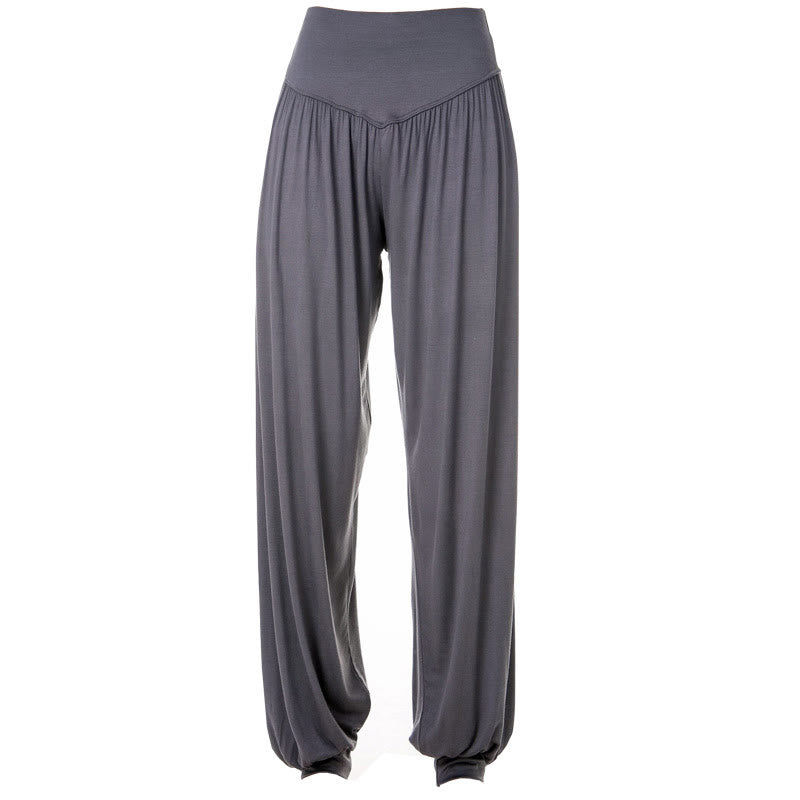 Nimara Ritual Solid Color Yoga Dance Long Harem Pants