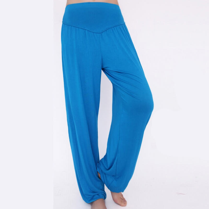 Nimara Ritual Solid Color Yoga Dance Long Harem Pants