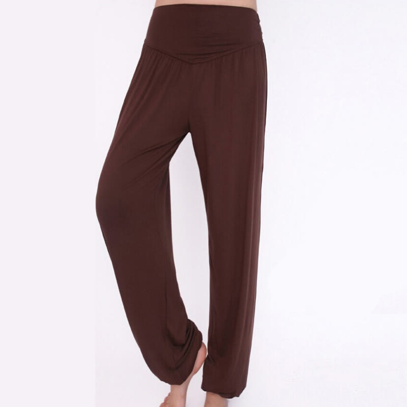 Nimara Ritual Solid Color Yoga Dance Long Harem Pants