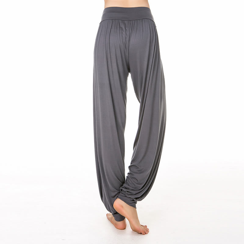 Nimara Ritual Solid Color Yoga Dance Long Harem Pants