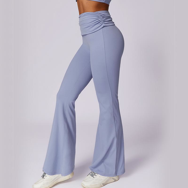 Nimara Ritual Sleeveless Backless Strap Tank Top Bra Flared Pants Sports Fitness Yoga