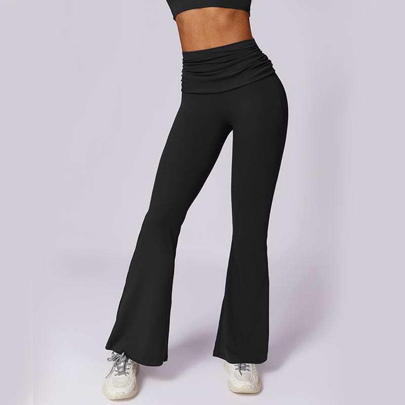 Nimara Ritual Sleeveless Backless Strap Tank Top Bra Flared Pants Sports Fitness Yoga