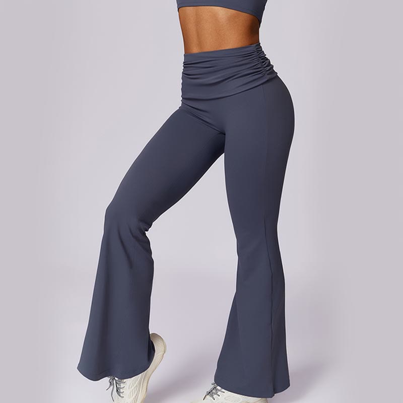 Nimara Ritual Sleeveless Backless Strap Tank Top Bra Flared Pants Sports Fitness Yoga