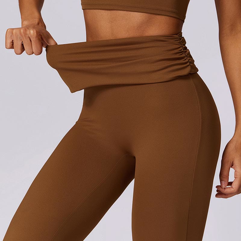Nimara Ritual Sleeveless Backless Strap Tank Top Bra Flared Pants Sports Fitness Yoga