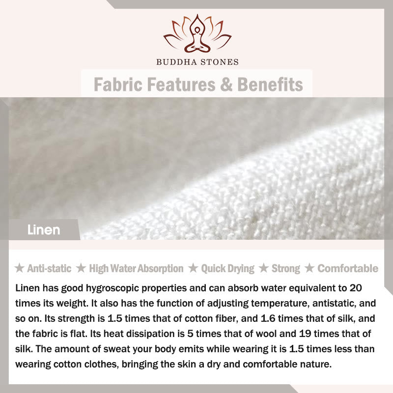 Nimara Ritual Summer Men's Short Sleeve Button Down Cotton Linen Shirt