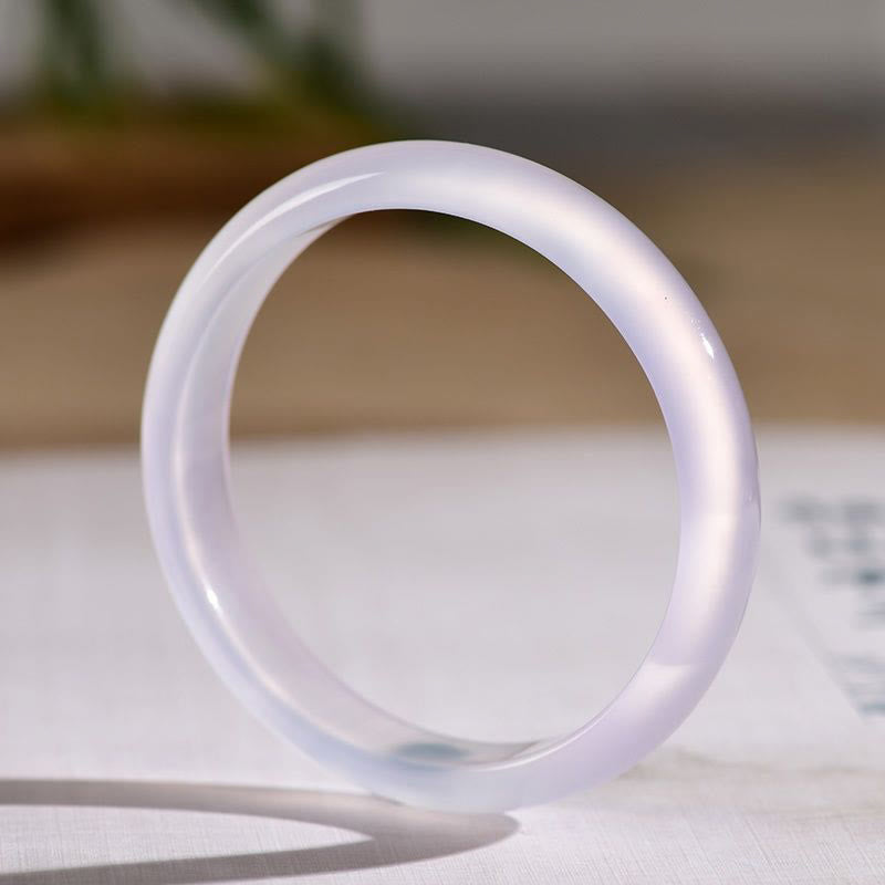 Nimara Ritual Natural Chalcedony Positive Energy Bracelet Bangle