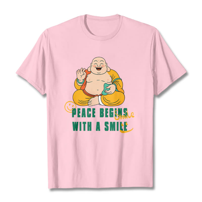 Nimara Ritual Peace Begins With A Smile Tee T-shirt