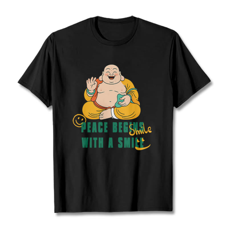 Nimara Ritual Peace Begins With A Smile Tee T-shirt