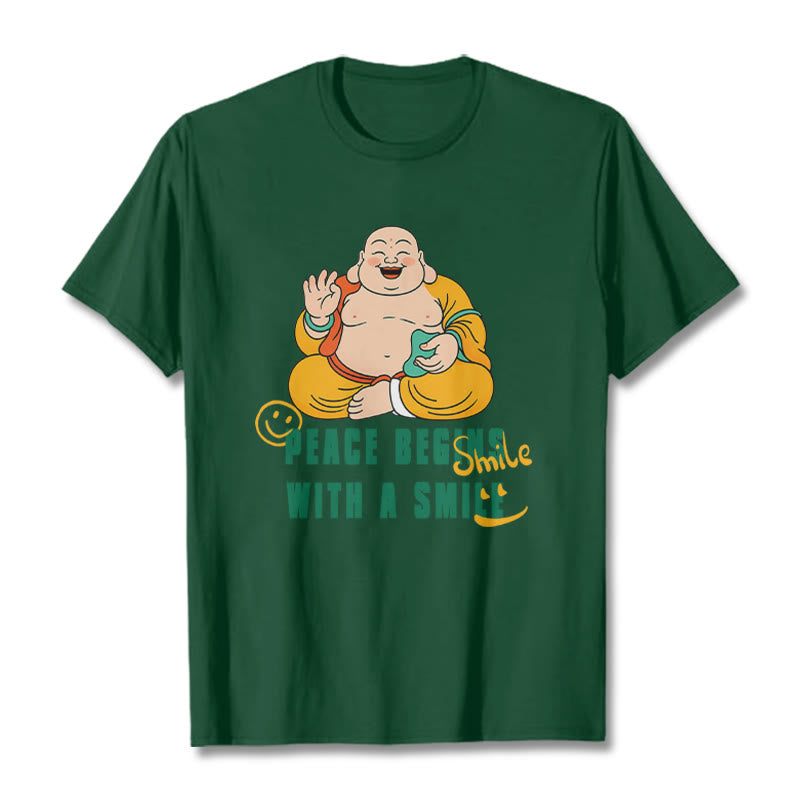 Nimara Ritual Peace Begins With A Smile Tee T-shirt