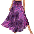 Nimara Ritual Two Style Wear Bohemian Mandala Flower Water Drop Lace-up Skirt Dress