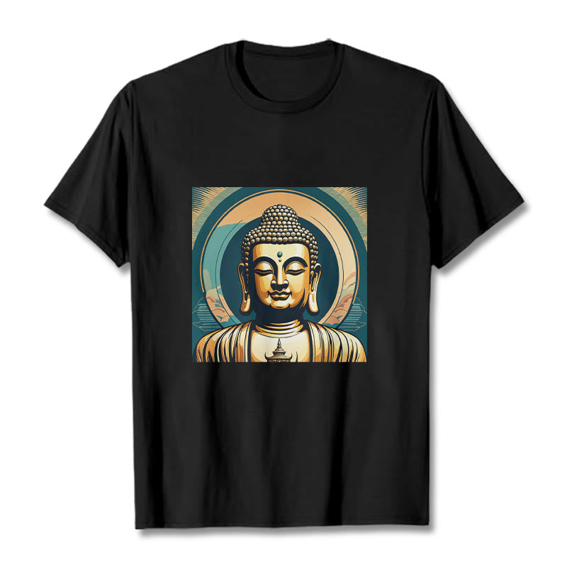 Nimara Ritual Aura Golden Buddha Tee T-shirt
