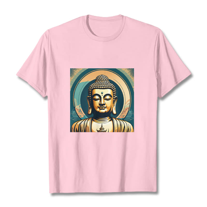 Nimara Ritual Aura Golden Buddha Tee T-shirt