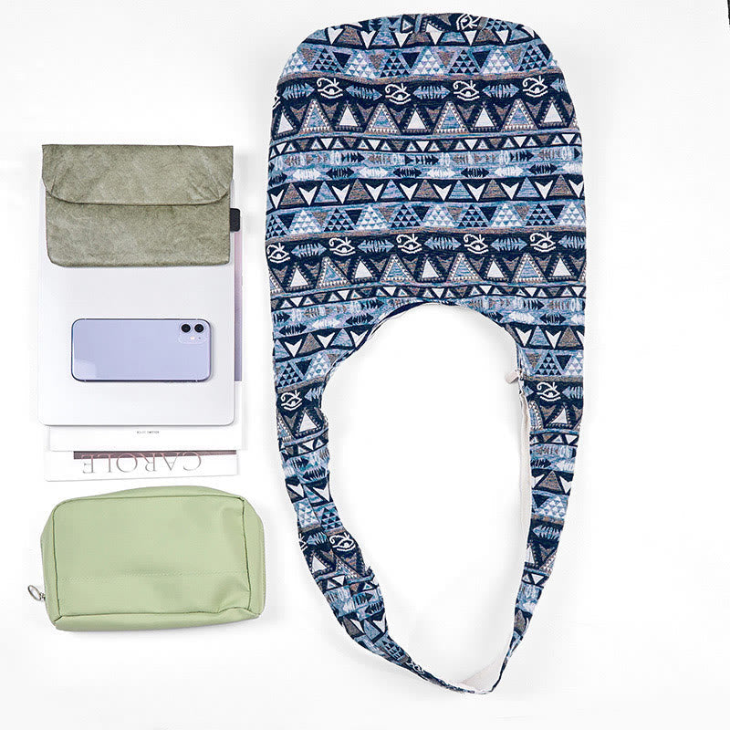 Nimara Ritual Cotton Stripes Pattern Crossbody Bag Shoulder Bag
