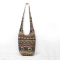 Nimara Ritual Cotton Elephant Stripes Crossbody Bag Shoulder Bag