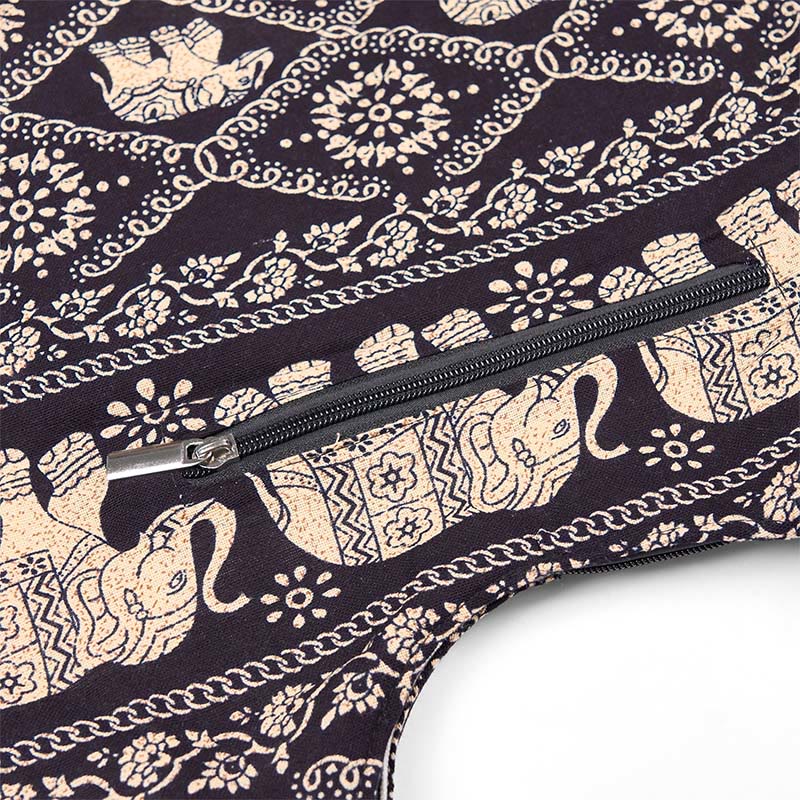 Nimara Ritual Cotton Elephant Stripes Crossbody Bag Shoulder Bag