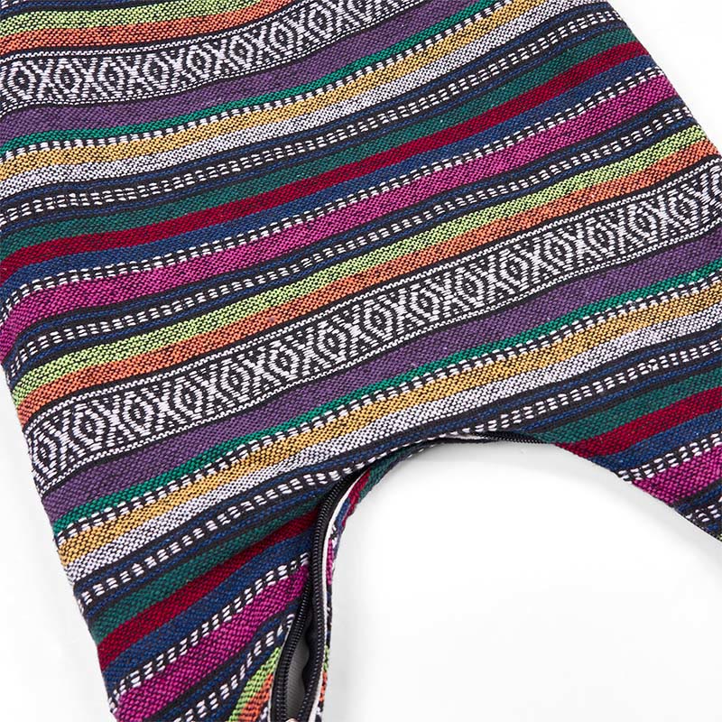 Nimara Ritual Cotton Stripes Pattern Crossbody Bag Shoulder Bag