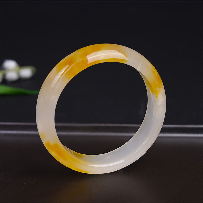Nimara Ritual Yellow Chalcedony Harmony Positivity Bracelet Bangle